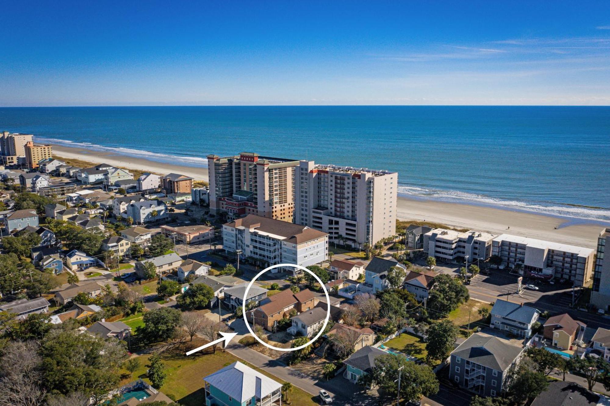 فيلا 1408 Perrin Dr, Unit A - Ocean Walk Sleeps 8 شاطئ ميرتل المظهر الخارجي الصورة
